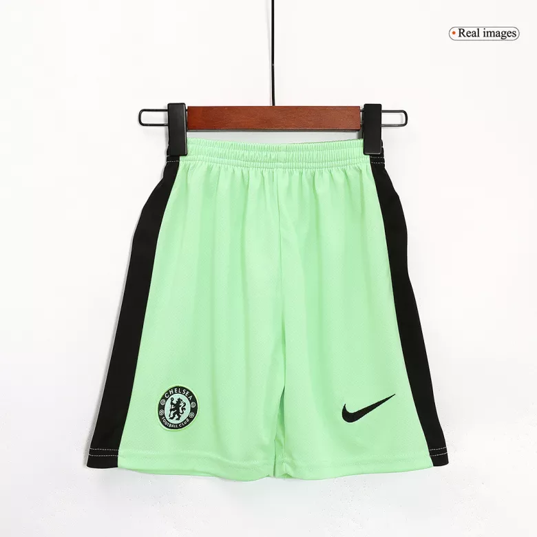 Kids Chelsea Third Away Soccer Jersey Kit (Jersey+Shorts) 2023/24 - Pro Jersey Shop