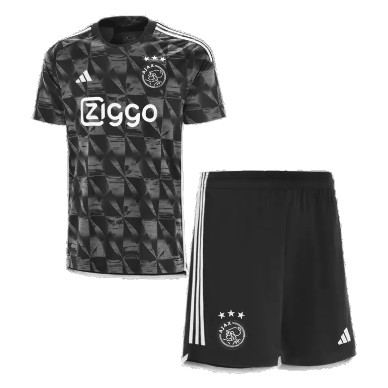 Kids Ajax Third Away Soccer Jersey Kit (Jersey+Shorts) 2023/24 - Pro Jersey Shop