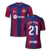 Men's F. DE JONG #21 Barcelona Home Soccer Jersey Shirt 2023/24 - Fan Version - Pro Jersey Shop