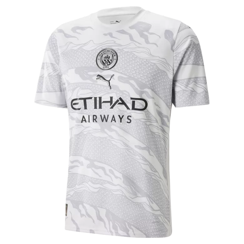 Men's GREALISH #10 Manchester City Year Of The Dragon Soccer Jersey Shirt 2023/24 - Fan Version - Pro Jersey Shop