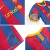 Kids Retro Barcelona Home Soccer Jersey Kit (Jersey+Shorts) 2010/11 - Pro Jersey Shop