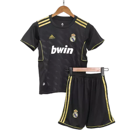 Kids Retro Real Madrid Away Soccer Jersey Kit (Jersey+Shorts) 2011/12 - Pro Jersey Shop