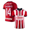 Men's Sign CHICHARITO #14 Chivas Home Soccer Jersey Shirt 2023/24 - Fan Version - Pro Jersey Shop