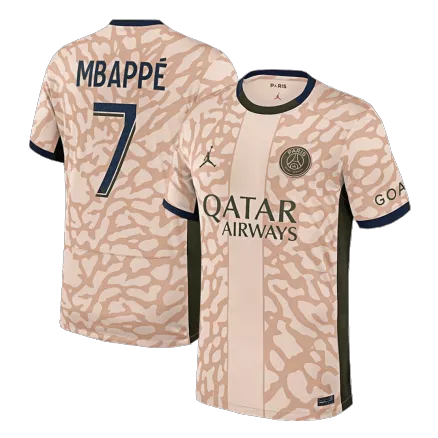 Men's MBAPPÉ #7 PSG Fourth Away Soccer Jersey Shirt 2023/24 - Fan Version - Pro Jersey Shop