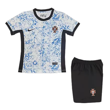 Kid's Portugal Away Soccer Jersey Kit(Jersey+Shorts) 2024 - Pro Jersey Shop