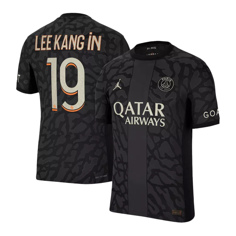 Men's LEE KANG iN #19 PSG Third Away Soccer Jersey Shirt 2023/24 - Fan Version - Pro Jersey Shop