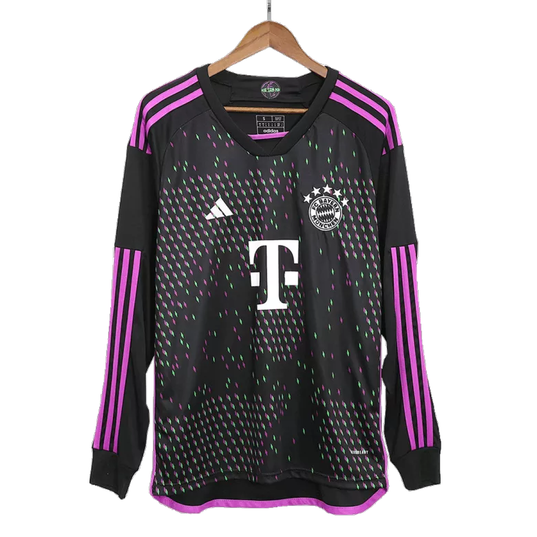 Men's Bayern Munich Away Long Sleeves Soccer Jersey Shirt 2023/24 - Fan Version - Pro Jersey Shop