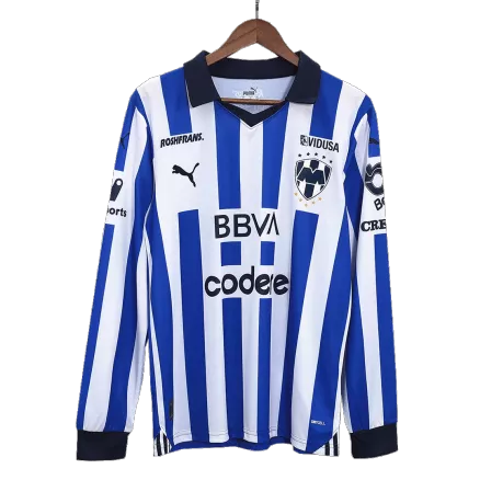 Men's Monterrey Home Long Sleeves Soccer Jersey Shirt 2023/24 - Fan Version - Pro Jersey Shop