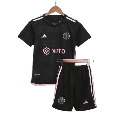 Kids's Inter Miami CF Away Soccer Jersey Kit (Jersey+Shorts) 2023/24 - Fan Version - Pro Jersey Shop