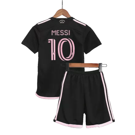 Kids MESSI #10 Inter Miami CF Away Soccer Jersey Kit (Jersey+Shorts) 2023/24 - Pro Jersey Shop