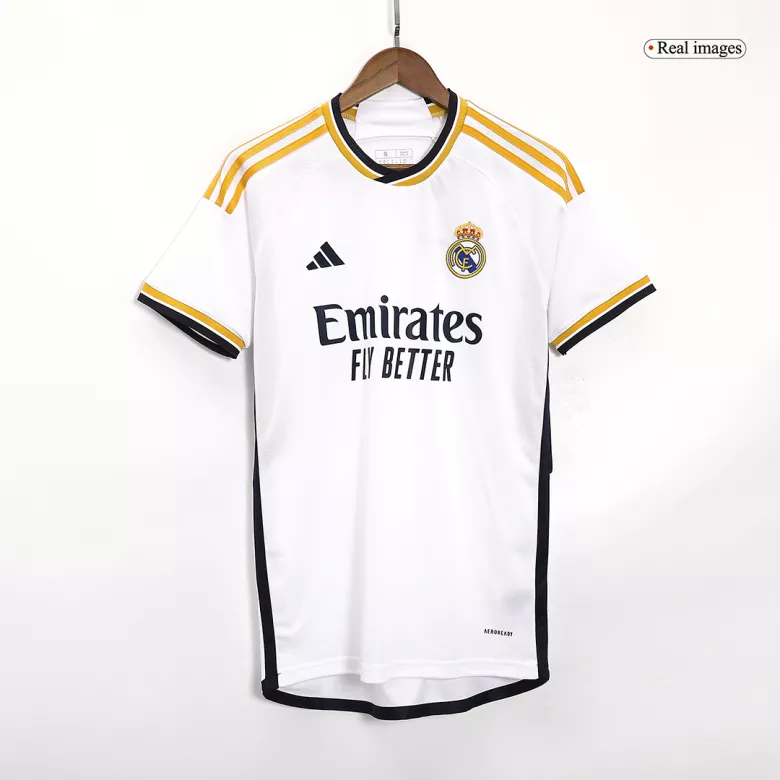 Men's Real Madrid Home Soccer Jersey Shirt 2023/24 - Fan Version - Pro Jersey Shop