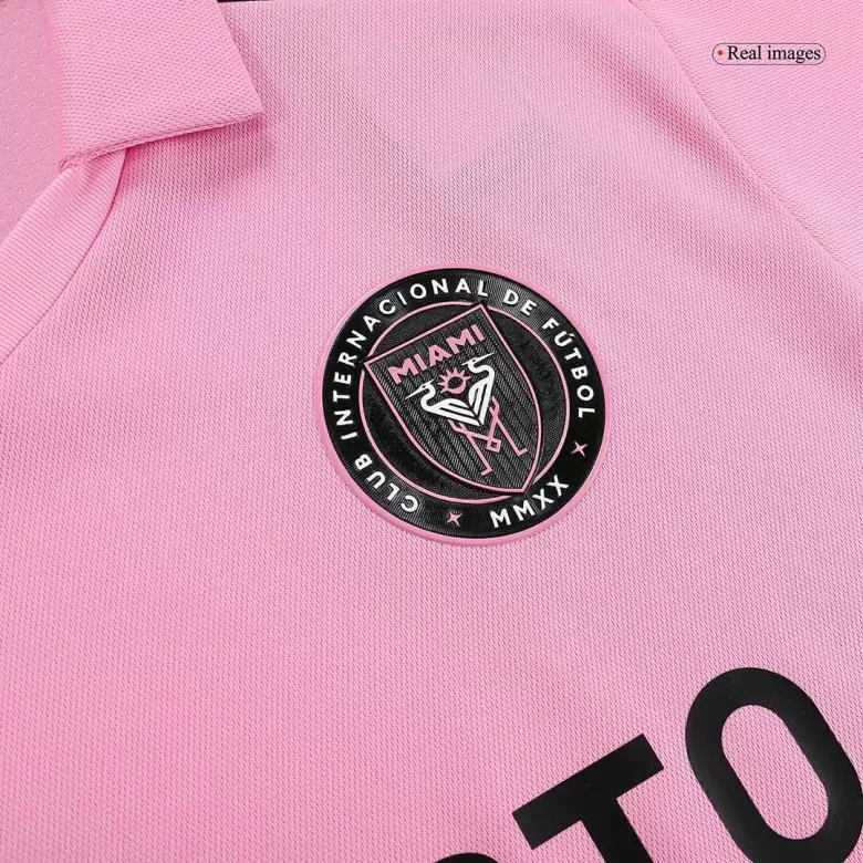 Men's Authentic Inter Miami CF Home Soccer Jersey Shirt 2022 Plus Size (4XL~5XL)- Player Version - Pro Jersey Shop