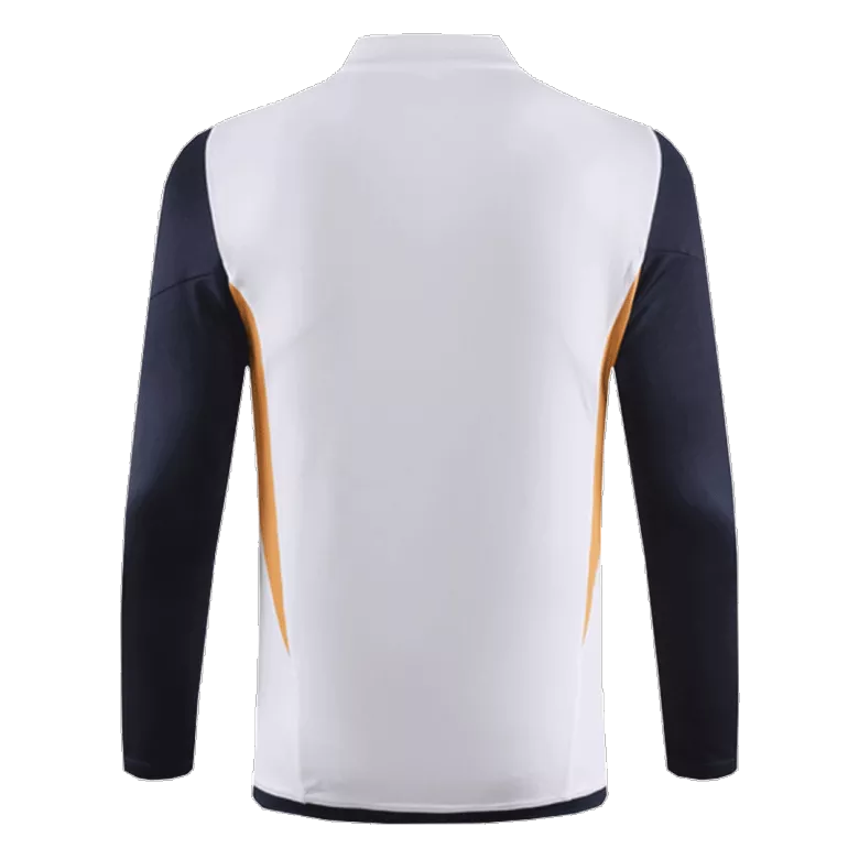 Men's Real Madrid Zipper Tracksuit Sweat Shirt Kit (Top+Trousers) 2023/24 - Pro Jersey Shop