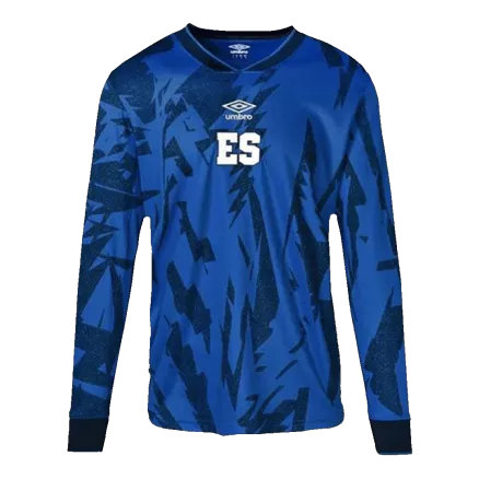 Men's Salvador Home Long Sleeves Soccer Jersey Shirt 2023/24 - Fan Version - Pro Jersey Shop