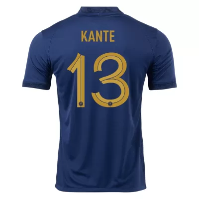 Men's KANTE #13 France Home Soccer Jersey Shirt 2022 - World Cup 2022 - Fan Version - Pro Jersey Shop