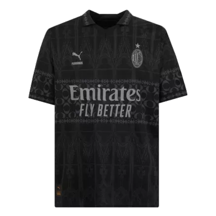 Men's AC Milan X Pleasures Fourth Away Soccer Jersey Shirt 2023/24 - Fan Version - Pro Jersey Shop