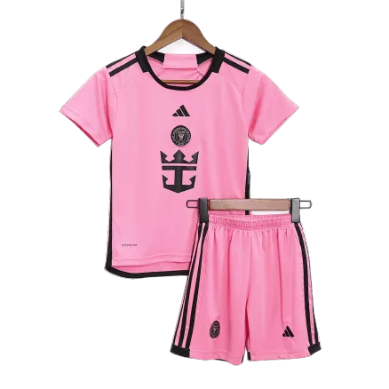 Kids Inter Miami CF Home Soccer Jersey Kit (Jersey+Shorts) 2024 - Pro Jersey Shop