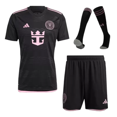 Premium Quality Men's Inter Miami CF Away Soccer Jersey Whole Kit (Jersey+Shorts+Socks) 2024 - Pro Jersey Shop