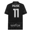 Men's PULISIC #11 AC Milan X Pleasures Fourth Away Soccer Jersey Shirt 2023/24 - Fan Version - Pro Jersey Shop