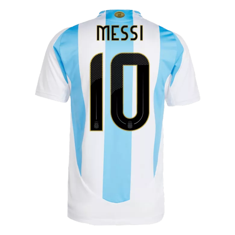 Men's Authentic MESSI #10 Argentina Home Soccer Jersey Shirt COPA AMÉRICA 2024 - Pro Jersey Shop