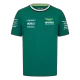 Men's Aston Martin Aramco Cognizant F1 Racing Team Fernando Alonso Driver T-Shirt 2024 - Pro Jersey Shop