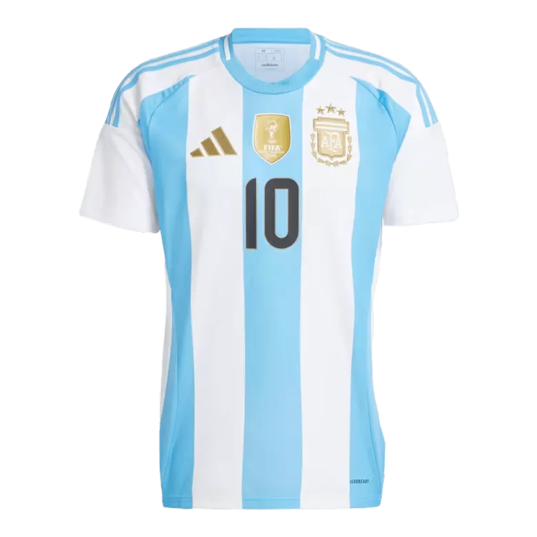 Men's MESSI #10 Argentina Home Soccer Jersey Shirt COPA AMÉRICA 2024 - Fan Version - Pro Jersey Shop