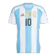 Premium Quality Men's MESSI #10 Argentina Home Soccer Jersey Shirt 2024 - Fan Version - Pro Jersey Shop