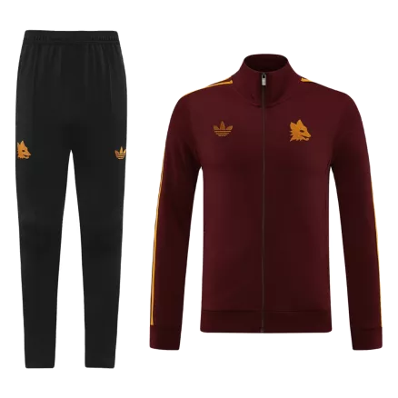 Men's Roma Training Jacket Kit (Jacket+Pants) 2024/25 -Red - Pro Jersey Shop