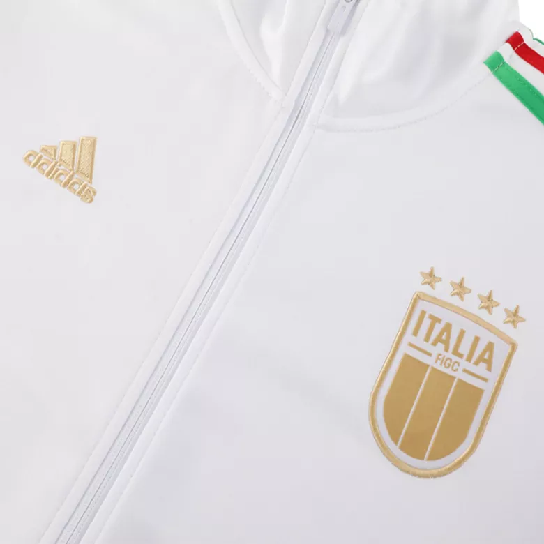 Men's Italy Training Jacket Kit (Jacket+Pants) 2024/25 -White - Pro Jersey Shop