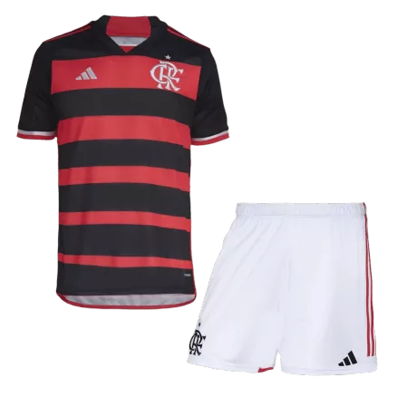 Men's CR Flamengo Home Soccer Jersey Kit (Jersey+Shorts) 2024/25 - Pro Jersey Shop