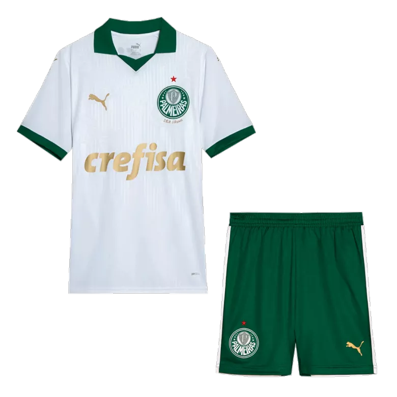 Kids SE Palmeiras Away Soccer Jersey Kit (Jersey+Shorts) 2024/25 - Pro Jersey Shop
