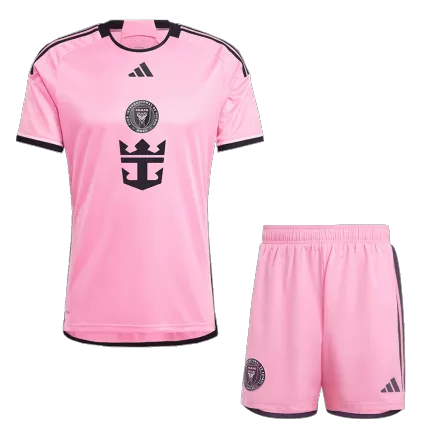 Men's Inter Miami CF Home Soccer Jersey Kit (Jersey+Shorts) 2024/25 - Pro Jersey Shop