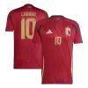 Men's LUKAKU #10 Belgium Home Soccer Jersey Shirt EURO 2024 - Fan Version - Pro Jersey Shop