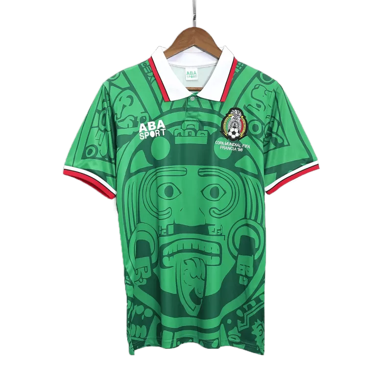 Men's Retro 1998 Mexico Home Soccer Jersey Shirt - Pro Jersey Shop