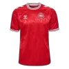 Men's Denmark Home Soccer Jersey Shirt EURO 2024 - Fan Version - Pro Jersey Shop