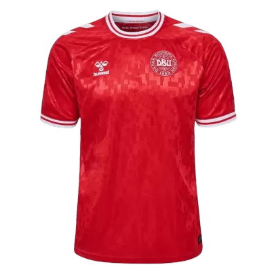 Men's Denmark Home Soccer Jersey Shirt EURO 2024 - Fan Version - Pro Jersey Shop