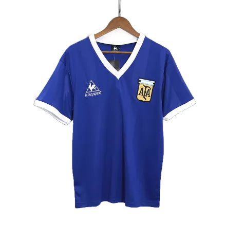 Men's Retro 1986 World Cup Argentina Away Soccer Jersey Shirt - Pro Jersey Shop