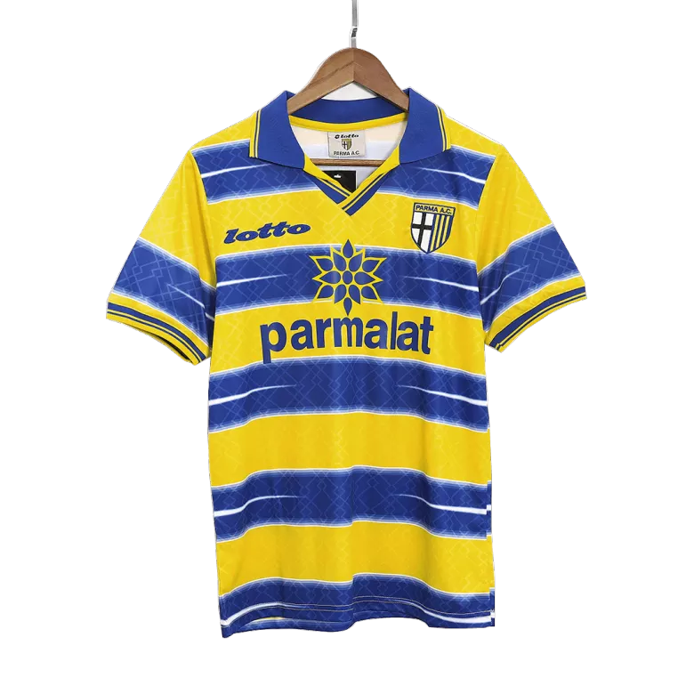 Men's Retro 1998/99 Parma Calcio 1913 Home Soccer Jersey Shirt - Pro Jersey Shop