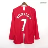 Men's Retro 2007/08 RONALDO #7 Manchester United Home Long Sleeves Soccer Jersey Shirt - Fan Version - Pro Jersey Shop