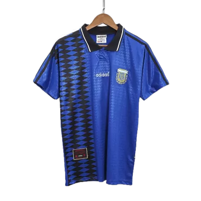 Men's Retro 1994 World Cup Argentina Away Soccer Jersey Shirt - Pro Jersey Shop