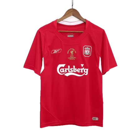 Men's Retro 2005 Liverpool League Soccer Jersey Shirt - Pro Jersey Shop