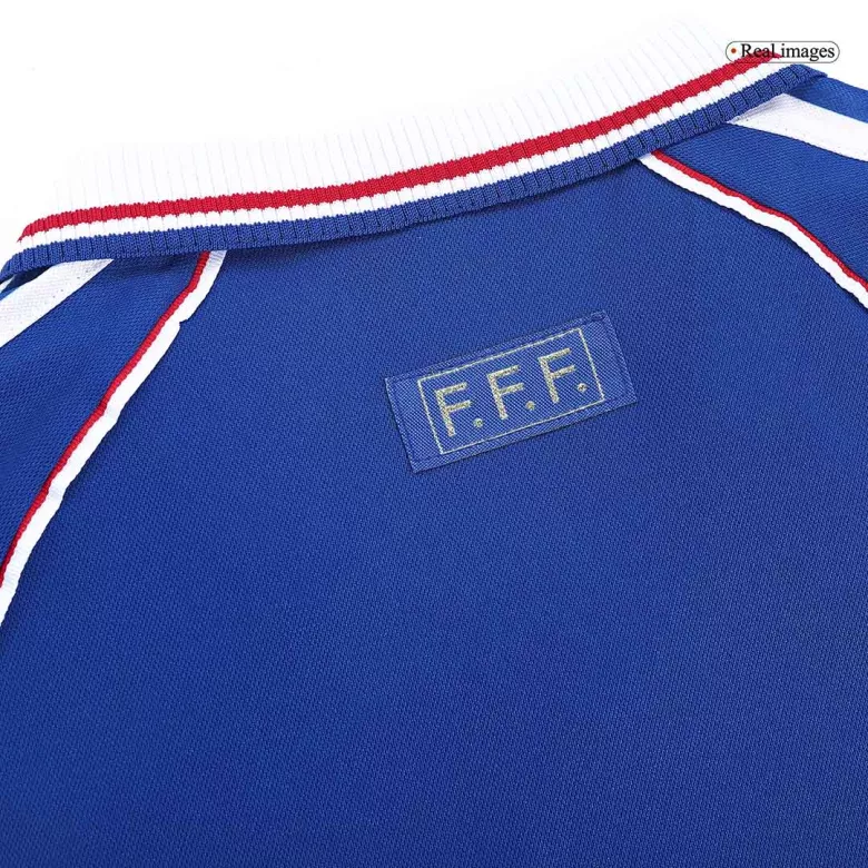 Men's Retro 1998 France Home Soccer Jersey Shirt - Pro Jersey Shop