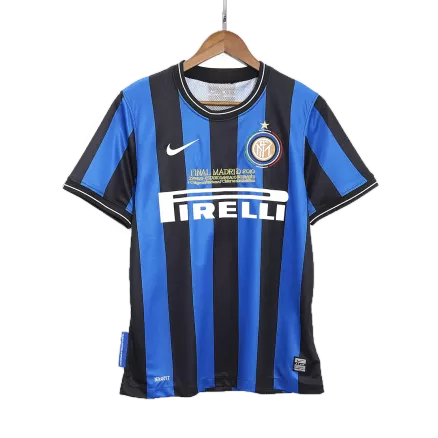 Men's Retro 2009/10 Inter Milan UCL Final Home Soccer Jersey Shirt - Pro Jersey Shop