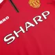 Men's Retro 1998/99 Manchester United Home Long Sleeves Soccer Jersey Shirt - Fan Version - Pro Jersey Shop