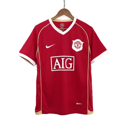 Men's Retro 2006/07 Manchester United Home Soccer Jersey Shirt - Pro Jersey Shop