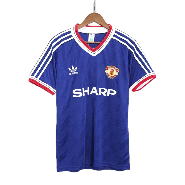 Men's Retro 1986 Manchester United Away Soccer Jersey Shirt - Pro Jersey Shop