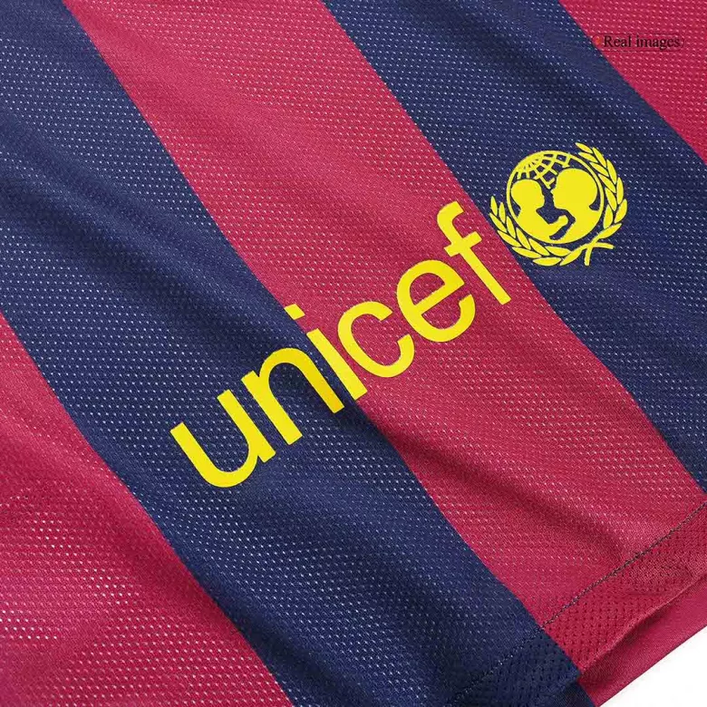 Men's Retro 2014/15 Barcelona Home Soccer Jersey Shirt - Pro Jersey Shop