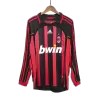 Men's Retro 2006/07 Replica KAKA' #22 AC Milan Home Long Sleeves Soccer Jersey Shirt - Pro Jersey Shop