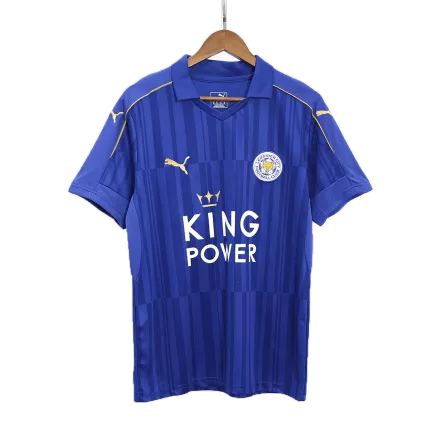 Men's Retro 2016/17 Leicester City Home Soccer Jersey Shirt - Pro Jersey Shop
