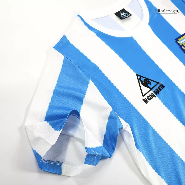Men's Retro 1986 Argentina Home Soccer Jersey Shirt - World Cup - Pro Jersey Shop